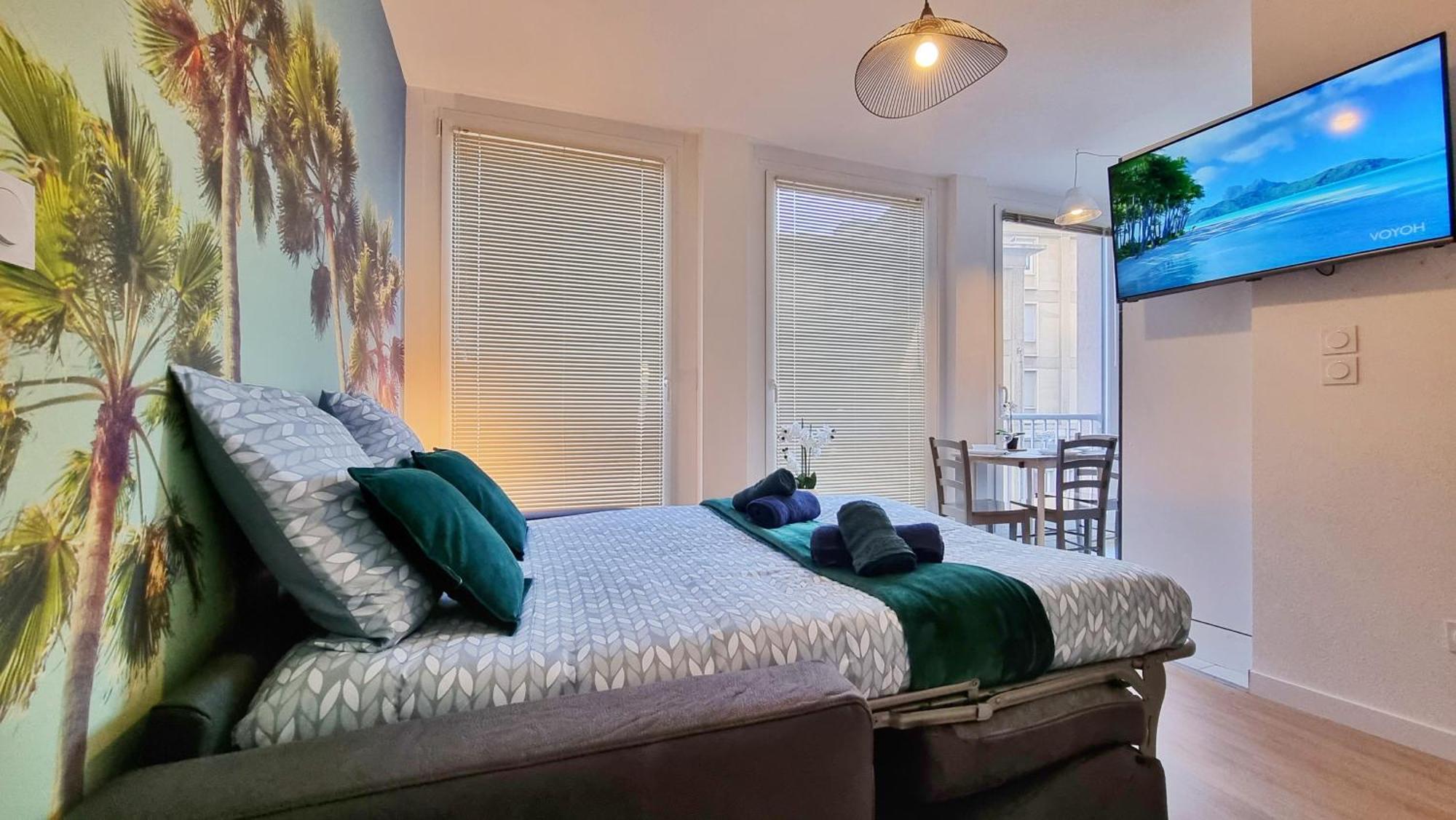 La Residence Evasion 2 - Original - Gare - Wifi - Relax Bnb مُلووز الغرفة الصورة
